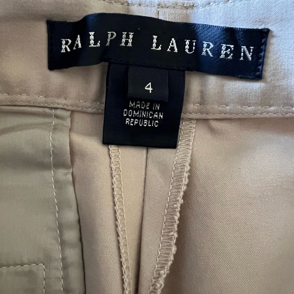 Sateen material midrise cuffed flare - Picture 2 of 4